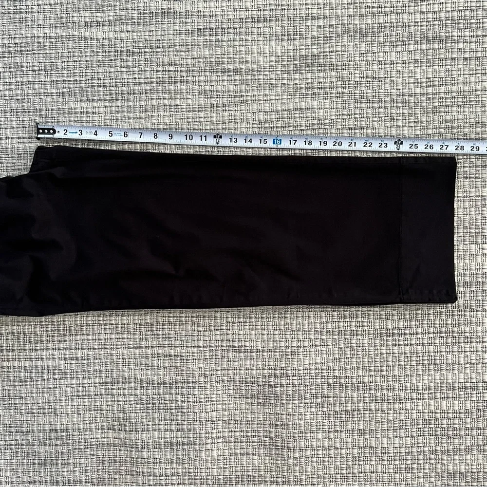 Everlane Womens Pull On Pant Size 6 Black High Waist Straight Leg Organic Cotton - Picture 15 of 15
